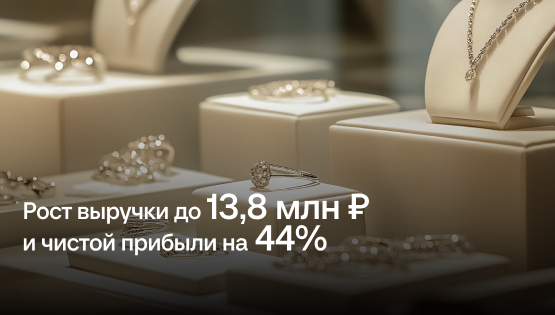Кейс: системный разворот ювелирного бизнеса от&nbspубытков до&nbspроста чистой прибыли на&nbsp44%